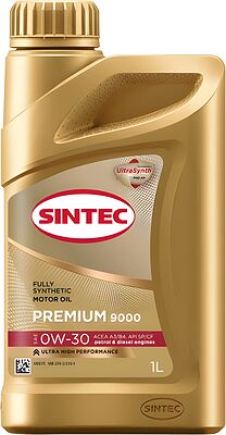 Sintec Premium 9000 0W-30 SAE SP/CF A3/B4 1л