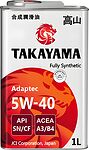 Takayama Adaptec 5W-40 SN/CF A3/B4 1л