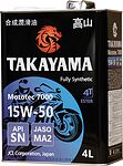 Takayama Mototec 7000 4T MA2 15W-50 SN JASO 4л