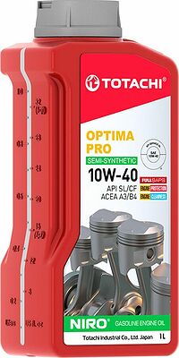 Totachi Niro Optima Pro Semi-Synthetic 10W-40 SL/CF 1л