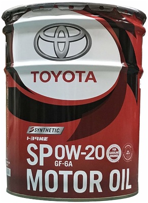 Toyota Motor Oil 0W-20 SP 20л