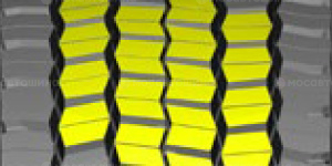 技术 结合式胎面结构和六块 tread 模式