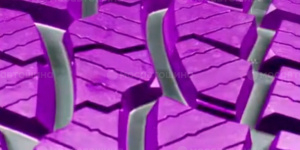Технология 可變排列的胎面花紋設計