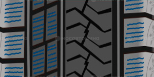 Технология 特殊的3D橡胶花纹