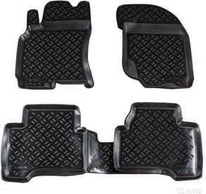 Коврики в салон NISSAN X-Trail (T31), 2007-2010, 2011->, 4 шт. (полиуретан)