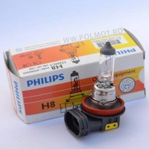 Лампа PHILIPS 12 В, Н8, 35 Вт, PGJ19-1 Лампа PHILIPS 12 В, Н8, 35 Вт, PGJ19-1