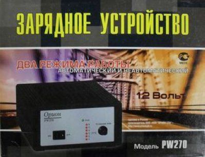 Зарядное устройство НПП Орион-270 (автомат/ручн, 0-7А, 12В, линейный амперм) Зарядное устройство НПП Орион-270 (автомат/ручн, 0-7А, 12В, линейный амперм)