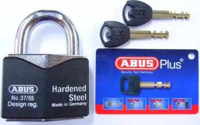 Замок мото ABUS 37/55 B/EFSPP Padlock Замок мото ABUS 37/55 B/EFSPP Padlock