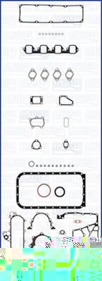 AJUSA 51008000 комплект прокладок, двигатель на NISSAN TERRANO I (WD21)