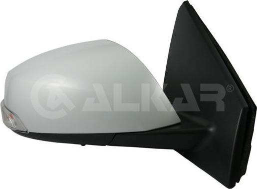 ALKAR Зеркало правое электрическое Рено Fluence (Флюенс) в сборе (под покраску) (6140236)