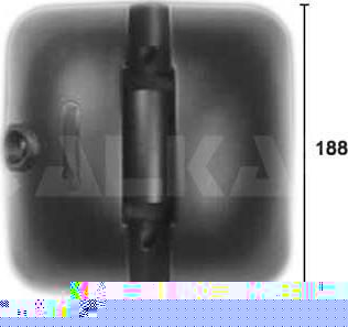 Alkar 9423141 широкоугольное зеркало на RENAULT TRUCKS Midlum