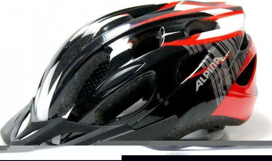 Летний шлем ALPINA SMU MTB 14 black-red-white (см:50-55)