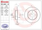 AP 14846 тормозной диск на NISSAN PRIMERA Traveller (WP11)