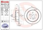 AP 14887 тормозной диск на LEXUS RX (MHU3_, GSU3_, MCU3_)