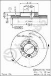 AP 24200 тормозной диск на TOYOTA LITEACE фургон (CM3_V, KM3_V)