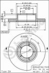 AP 24457 тормозной диск на OPEL MONZA A (22_)