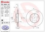 AP 24957 V тормозной диск на MAZDA 3 (BL)