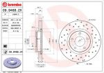 AP 24958 X тормозной диск на MAZDA 3 седан (BL)