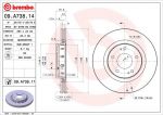 AP 25179 V тормозной диск на MITSUBISHI OUTLANDER II (CW_W)