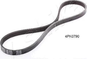 Ashika 112-4PK790 поликлиновой ремень на DAEWOO MATIZ (KLYA)