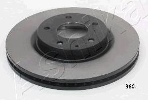 Ashika 60-03-360 тормозной диск на MAZDA CX-5 (KE, GH)