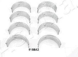 Ashika 82-1168A2 шатунный подшипник на MAZDA 323 I (FA)