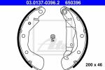 ATE 03.0137-0396.2 комплект тормозных колодок на OPEL CORSA C (F08, F68)