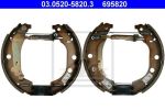 ATE 03.0520-5820.3 комплект тормозных колодок на PEUGEOT 406 Break (8E/F)