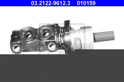 ATE 03.2122-9612.3 главный тормозной цилиндр на AUDI 80 (81, 85, B2)