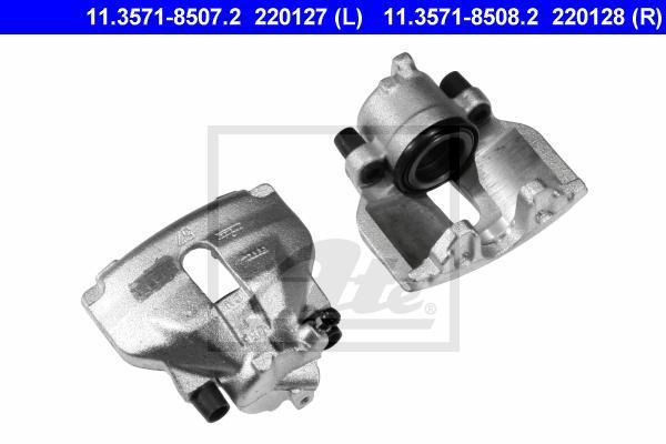 ATE 11.3571-8507.2 тормозной суппорт на AUDI 100 (4A, C4)