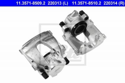 ATE 11.3571-8509.2 тормозной суппорт на MERCEDES-BENZ CLK (C208)