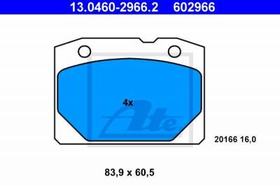 Колодки перед ВАЗ 01-07 