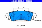 ATE 13.0460-3963.2 комплект тормозных колодок, дисковый тормоз на FORD MONDEO I (GBP)