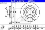 ATE 24.0110-0370.1 тормозной диск на HYUNDAI i40 CW (VF)