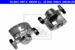 ATE 24.3541-1808.5 тормозной суппорт на HYUNDAI ACCENT II седан (LC)