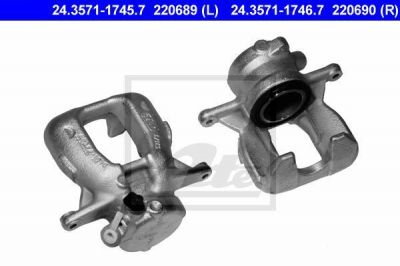 ATE 24.3571-1746.7 тормозной суппорт на PEUGEOT 407 (6D_)
