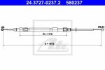 ATE 24.3727-0237.2 трос, стояночная тормозная система на 5 (E60)