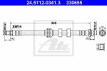 ATE 24.5112-0341.3 Шланг торм.пер.FORD FOCUS 1998-09.2004 340мм