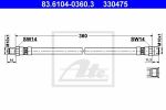 ATE 83.6104-0360.3 тормозной шланг на MERCEDES-BENZ седан (W123)