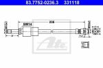 ATE 83.7752-0236.3 тормозной шланг на 3 (E90)