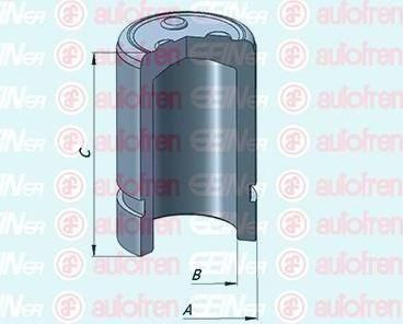 AUTOFREN SEINSA D025384 поршень, корпус скобы тормоза на MITSUBISHI PAJERO SPORT II (KH_, KG_)