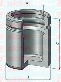 AUTOFREN SEINSA D025615 поршень, корпус скобы тормоза на 5 Gran Turismo (F07)