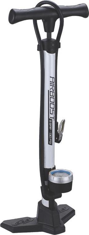 Насос напольный BBB AirBoost steel pump silver (BFP-21)