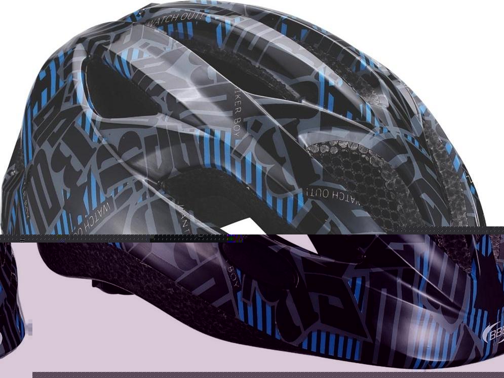 Летний шлем BBB 2015 helmet Hero (flash) racing Black/blue (BHE-48) (US:M)