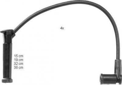BERU Провода в/в FORD FOCUS 1.4/1.6 16V (ZEF1114, ZEF1114)