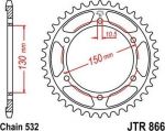 BIKE ALERT Звезда цепного привода (JTR 866 46)