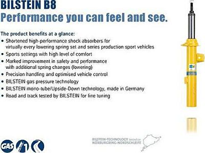 Bilstein Bil_002806 амортизатор на MERCEDES-BENZ C-CLASS (W202)
