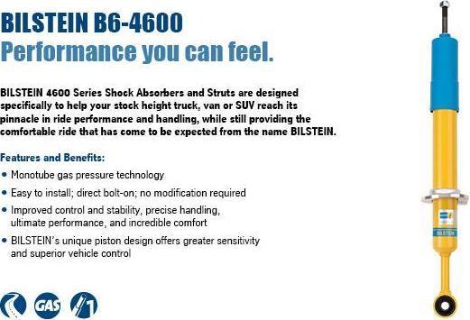 Bilstein Bil_010019 амортизатор на CHEVROLET S10 пикап
