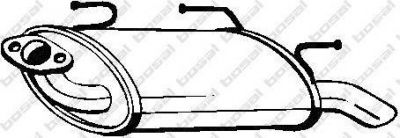 Bosal 145-615 глушитель выхлопных газов конечный на NISSAN ALMERA II (N16)