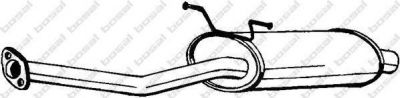 BOSAL Резонатор L300 1.6/2.5D 86- (MR126791, 177-179)